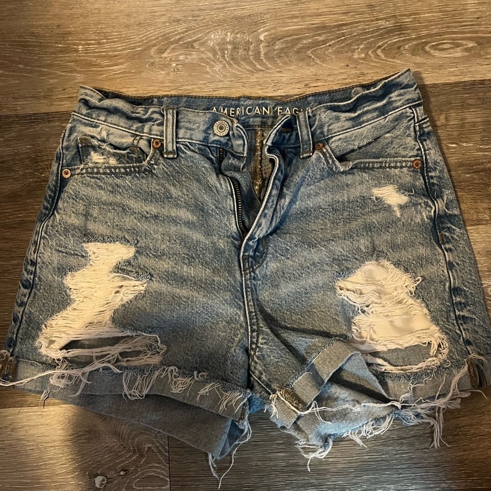 American eagle denim shorts size 2